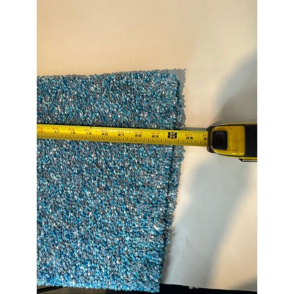 J. CREW | tweed fringe shell | medium | top | teal aqua - Picture 8 of 8